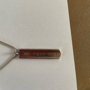 Tiffany & Co. Bar Necklace